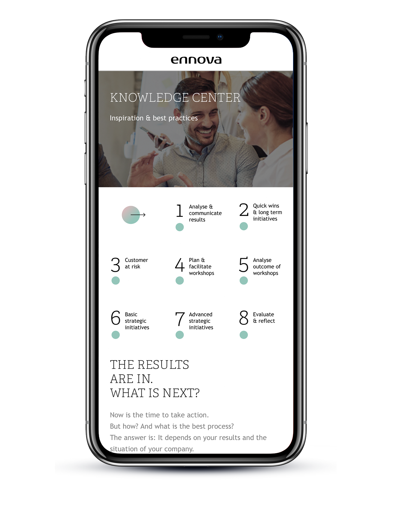 Ennova CX Knowledge Center – Resultaten har kommit