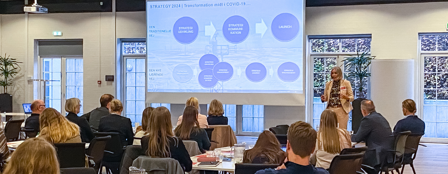 Stine Würtz Jepsen, Senior Vice President Group HR, Terma - speaking at Denmark’s HR Conference 2021